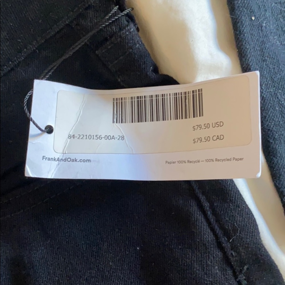 MINT CONDITION Frank and Oak skinny jeans - Picture 5 of 5